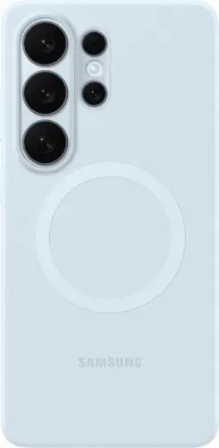 כיסוי סיליקון מגנטי עבור Galaxy S26 Ultra - כחול
